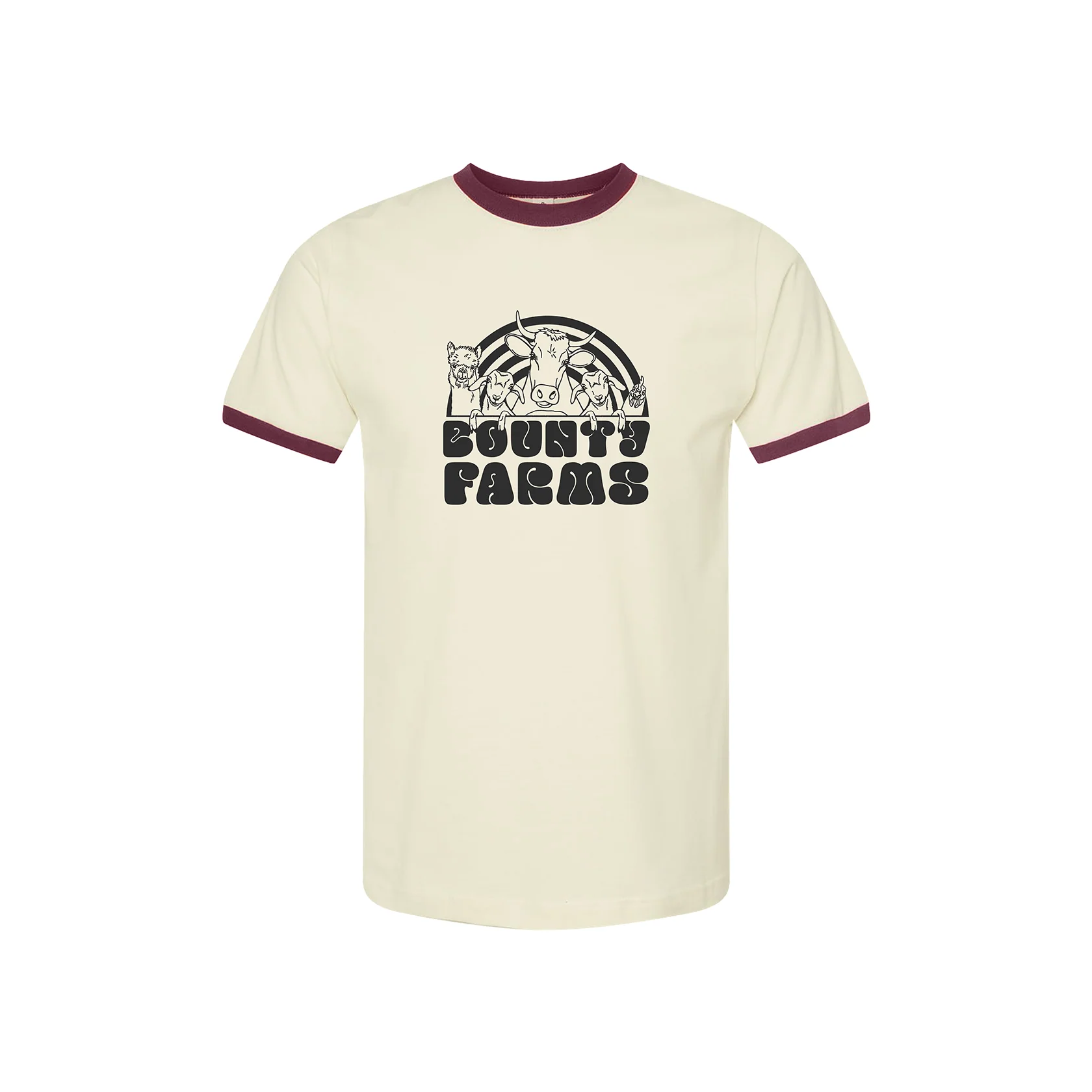 BOUNTY FARMS - BASEBALL T-SHIRT
