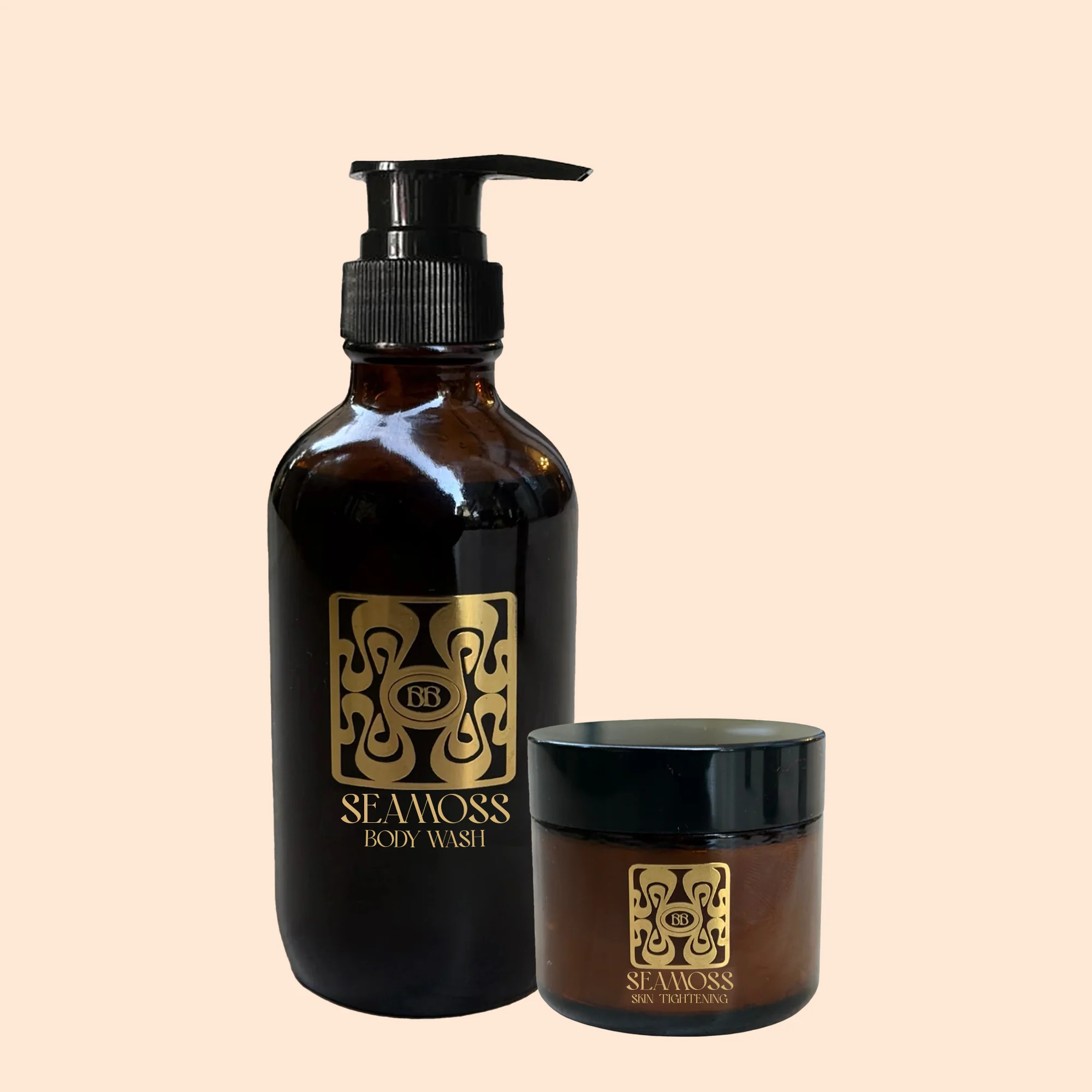 **NEW SEAMOSS SKIN TIGHTENING CREAM + BODY WASH BUNDLE